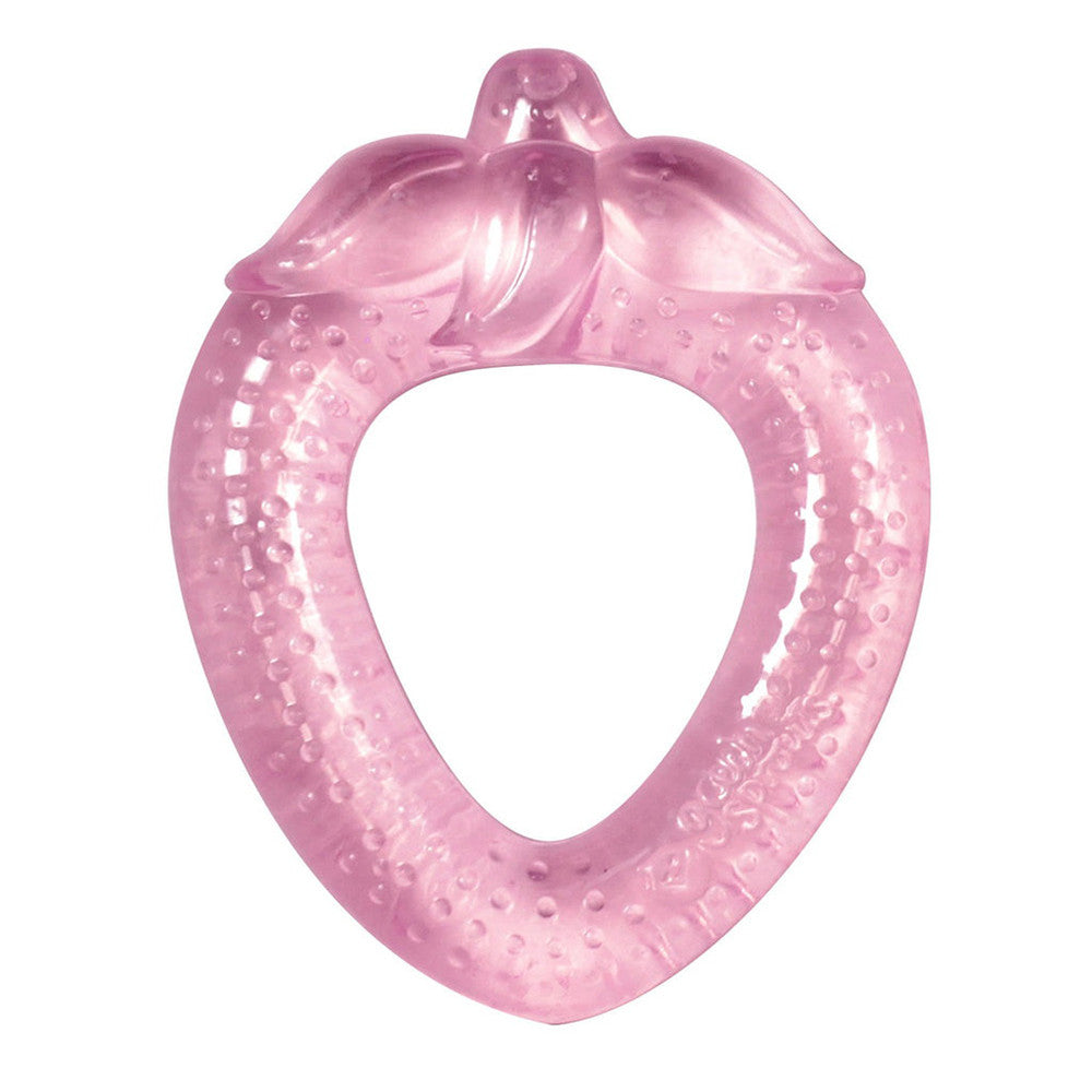 Green Sprouts Cool Soothing Teether Ring Pink Strawberry, 1 Ea